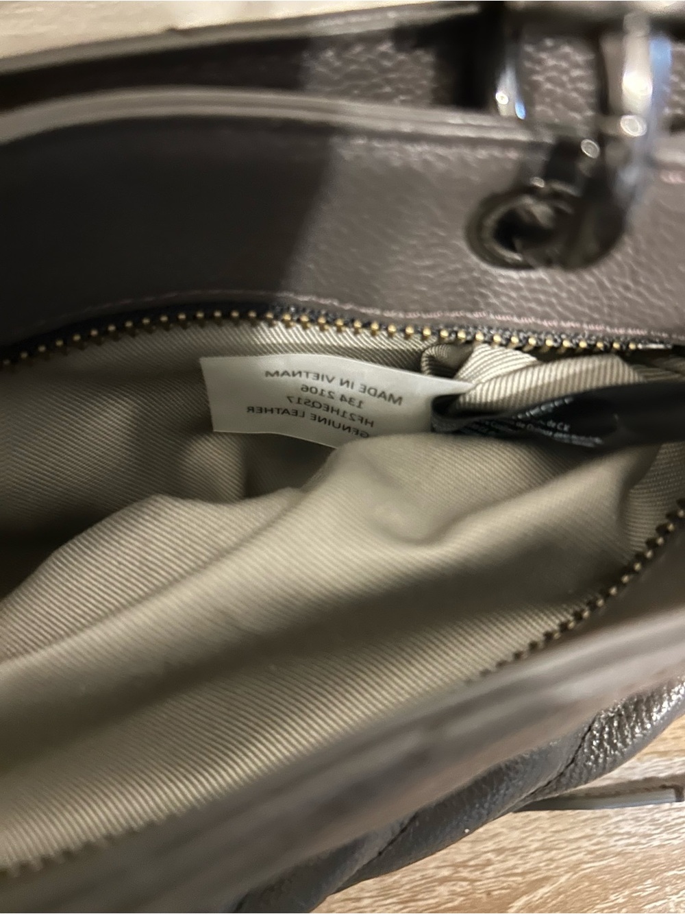 Rebecca Minkoff Edie top handle satchel Crossbody Bag - Dark Gray - Picture 3 of 3